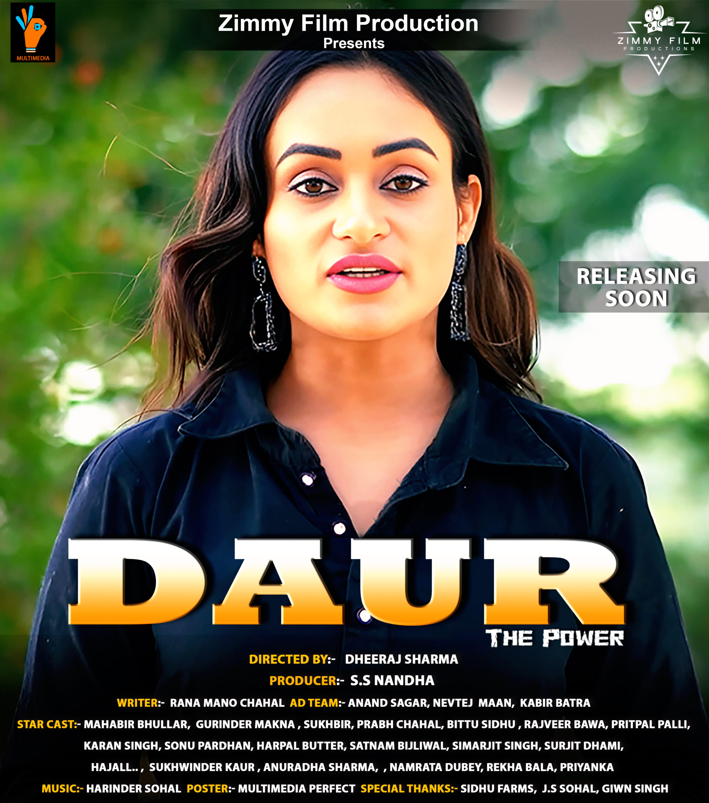Daur The Power: Hazel Arora Takes Center Stage in Upcoming Punjabi Film"