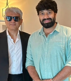 Ajith Kumar's Loyal Supporters Organize a Gift of a Gold Ring for Director Adhik Ravichandran Following Teaser Launch