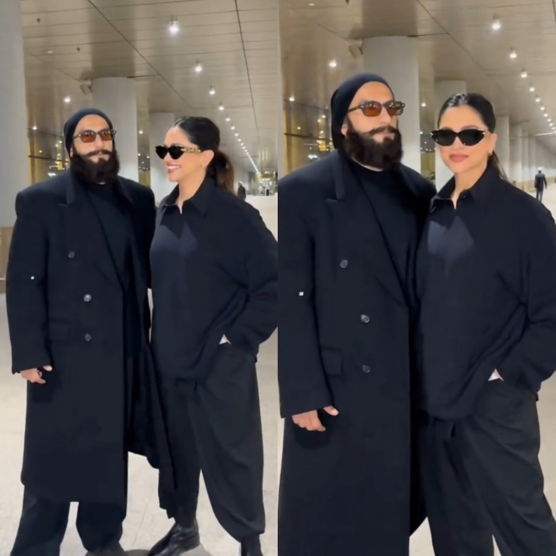 DeepVeer Captivates with Effortless Airport Style!