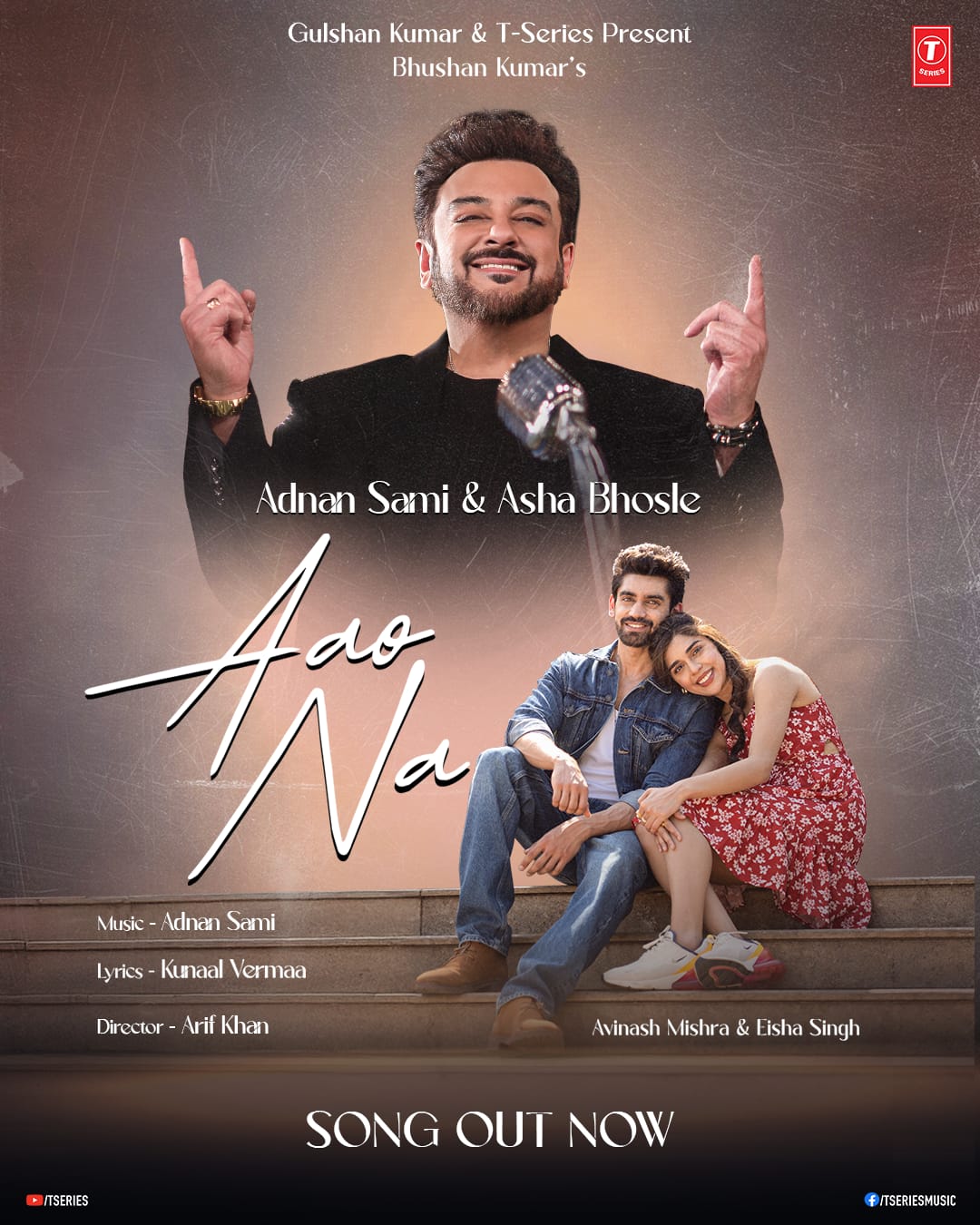 Adnan Sami Plays Cupid! Aao Na Brings Romance, Rekindled Love & Asha Bhosle’s Magic, Featuring Avinash Mishra & Eisha Singh