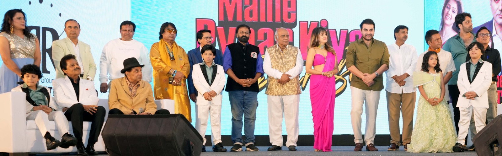 Ronnie Rodrigues’ Film “Maine Pyaar Kiya Phir Se” Launched with Dharmendra, Arbaaz Khan, Vidya Malavade, Udit Narayan and Rajpal Yadav