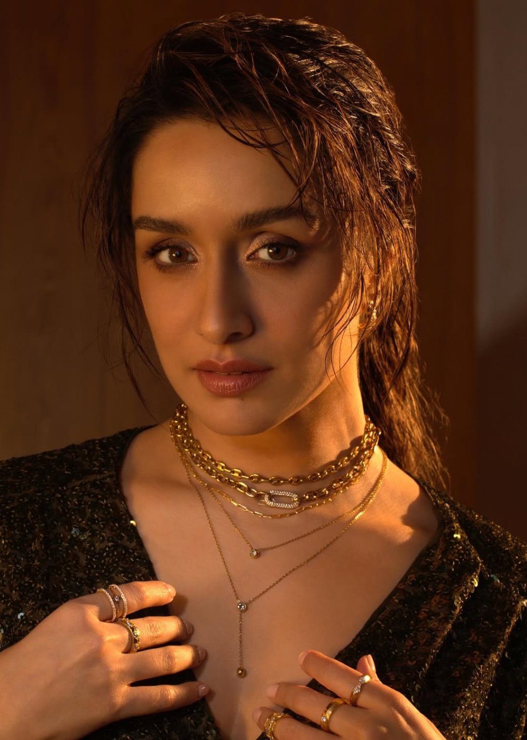 Shraddha Kapoor Shines Bright in Palmonas Jewelry Photos That Took Over Twitter