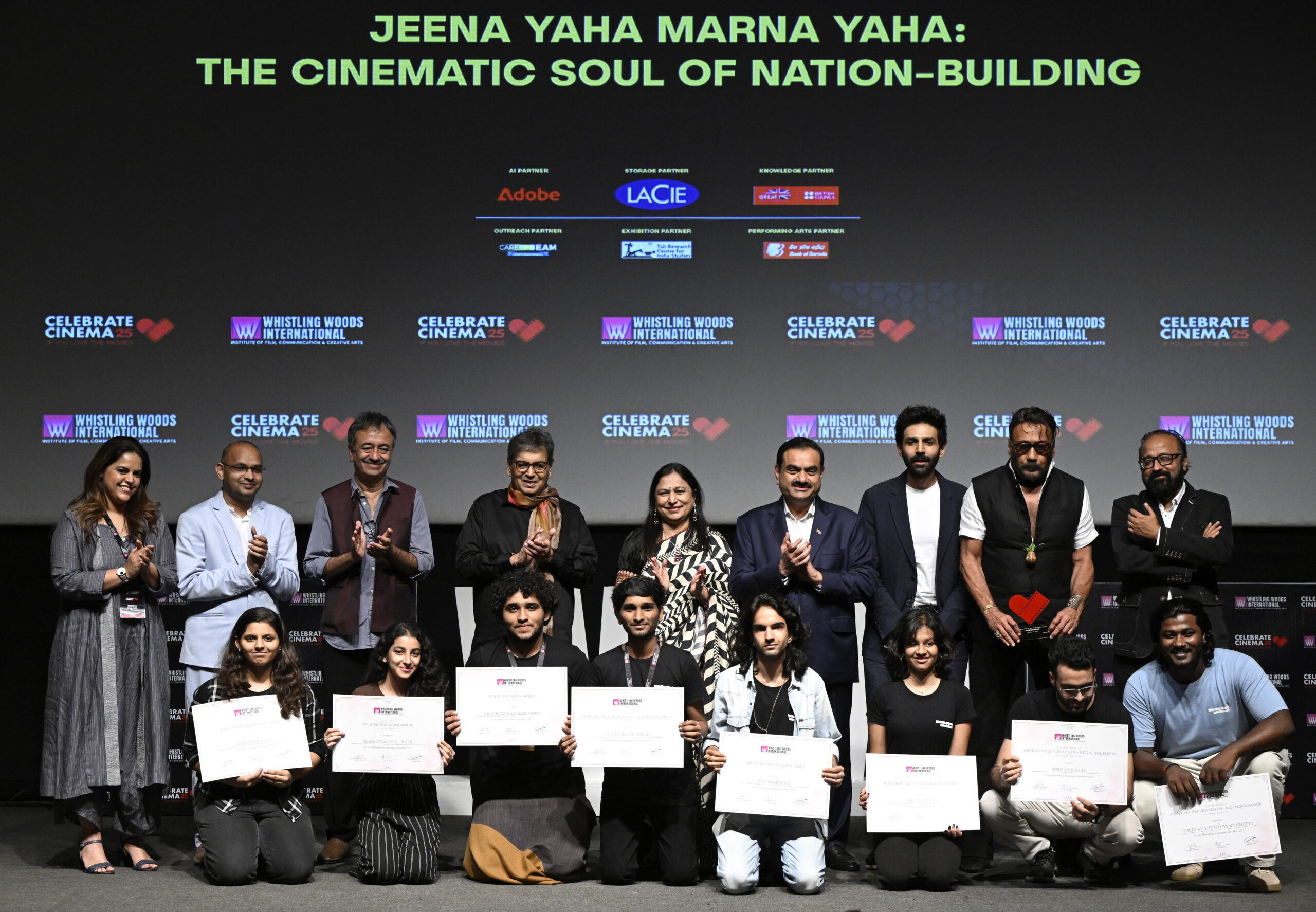 "Stories are the true infrastructure of a nation" Mr. Gautam Adani inspires young storytellers at Whistling Woods International during Celebrate Cinema 2025