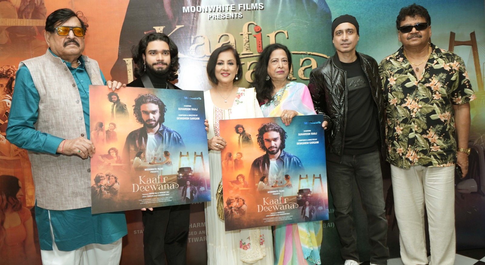Anup Jalota, Madhushree, and Kumaar Launch Singer-Actor Suharssh Raaj’s Debut Song ‘Kaafir Deewana’ Directed by Devashish Sargam (Raj)