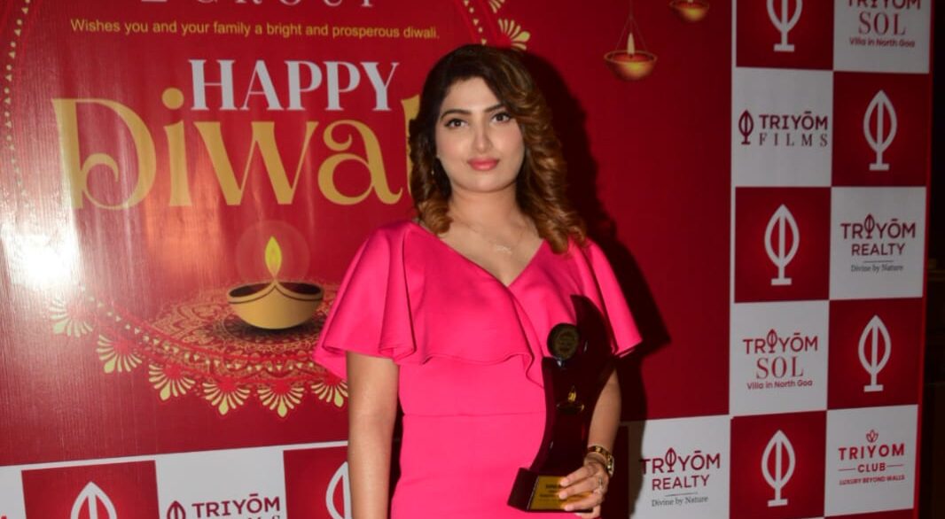 Sana Raees Khan Triumphs with Triple Honour, Wins NavBharat Infotainment Powerhouse, Pride of Maharashtra & Mid- Day Fearless Voice Awards