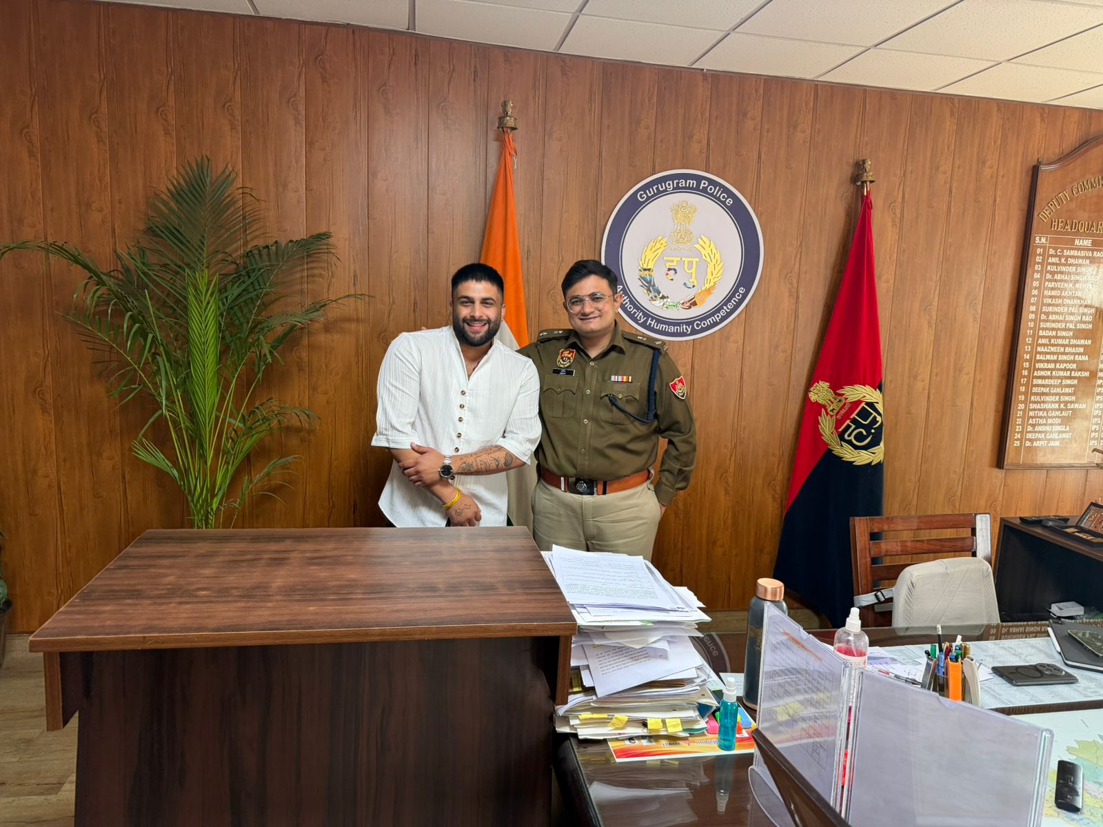Meeting of Purpose and Inspiration: IPS Dr. Arpit Jain and Youth Entrepreneur Shubhankit Sharma