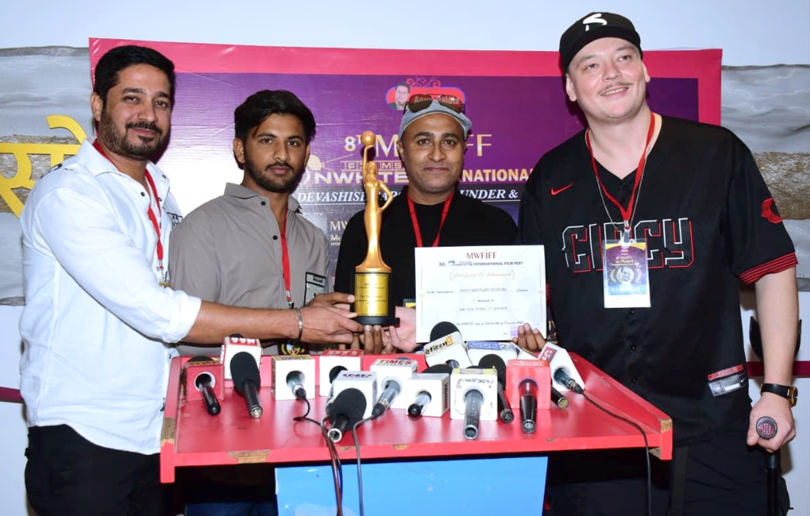 8th Moonwhite Films International Film Fest - MWFIFF Awards Ceremony Graced by Padma Shri Anup Jalota