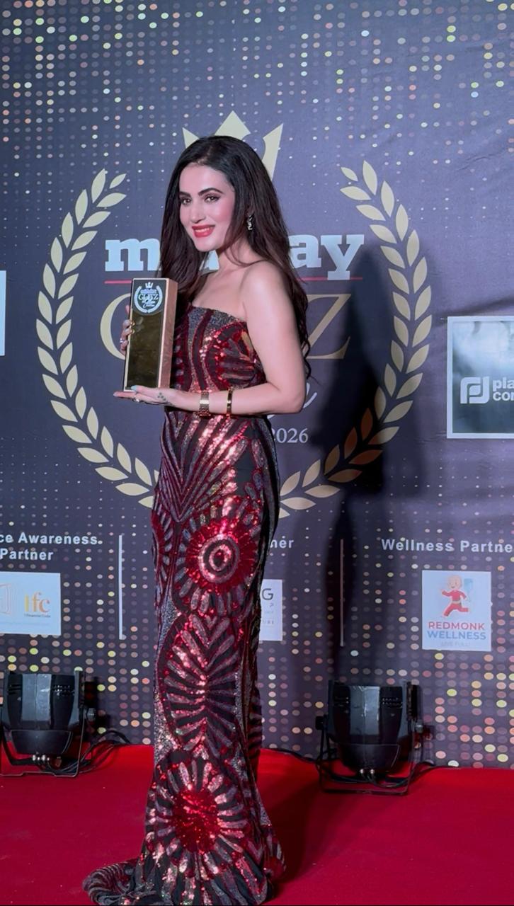 Anusmriti Sarkar Shines Bright: Actress Crowned ‘Iconic Style Icon of the Year’ at Midday Glitz & Glam Icons Awards