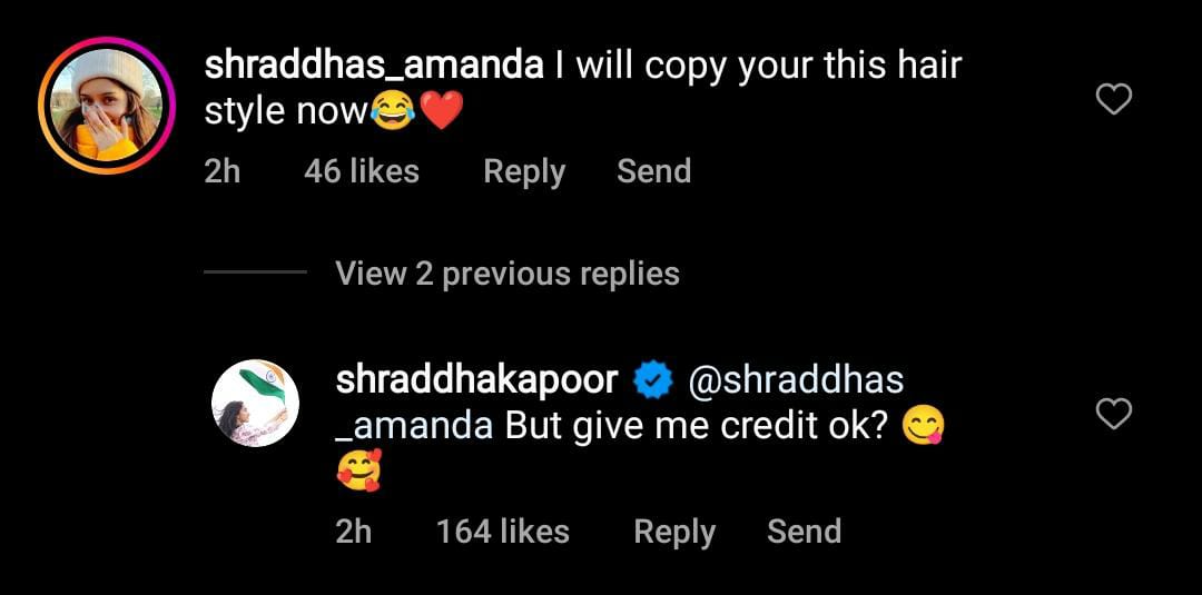 Shraddha Kapoor cheekily asks fan to give her credit who wishes to copy her new haircut!