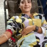 Actress Influencer Muskan Sharma successfully organized blood donation camp, also donated blood herself