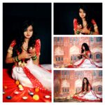 Model and actress Roopa Kushwaha got a special photoshoot done on Diwali