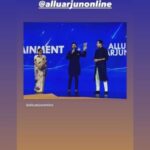 David Warner says “Well Done” to Allu Arjun as he receives Indian Of The Year!