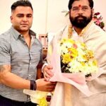 Sachiin Joshi meets Hon CM Eknath Shinde. Witnesses his Diwali celebrations with farmers!