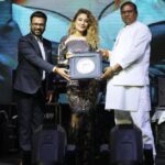 Singer Megha Kishore receives an award; dedicates it to her parents
