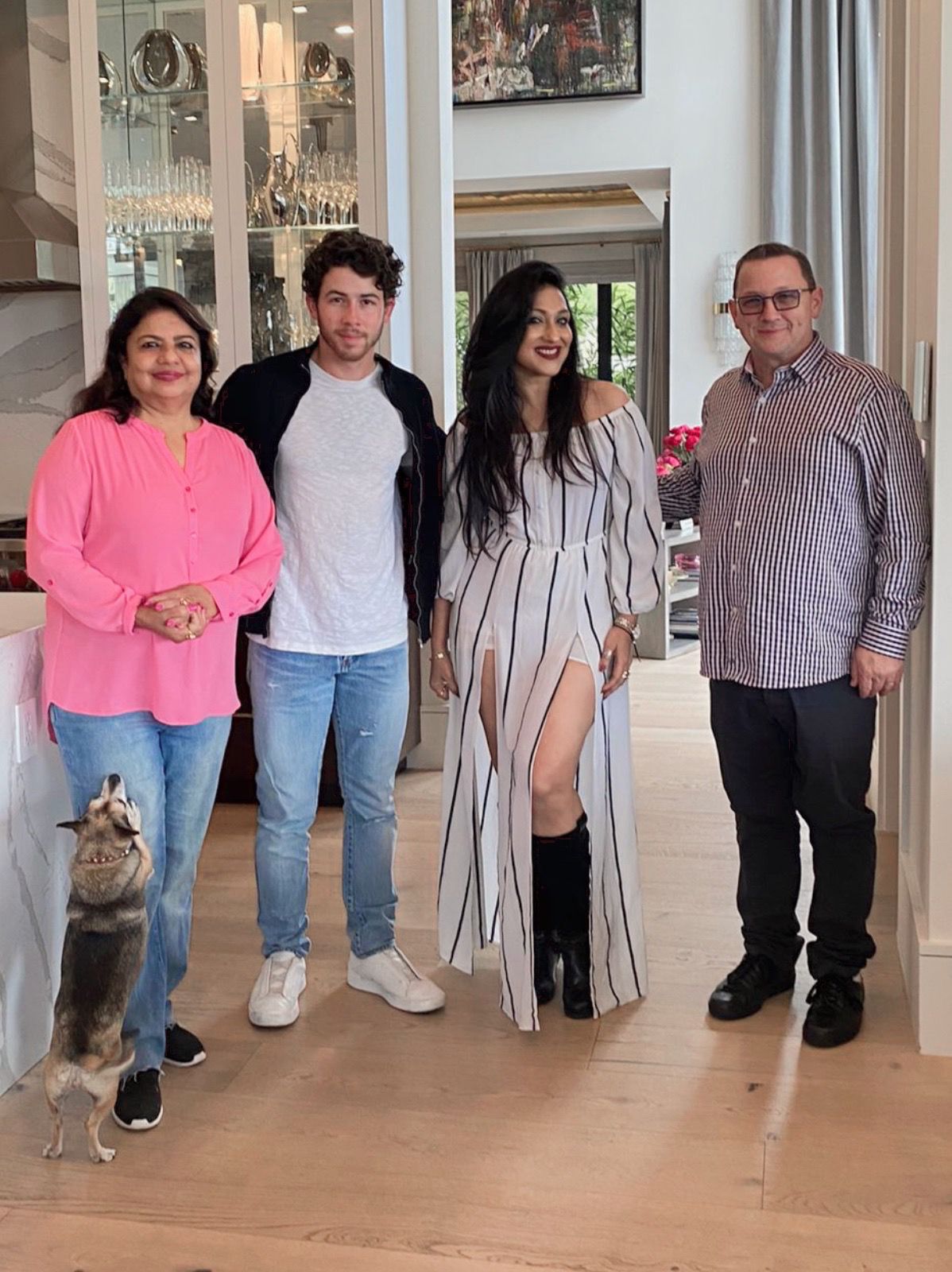 Actor Rituparna Sengupta was invited by Priyanka Chopra’s mother Madhu Chopra to their regal abode in LA