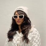 Urvashi Rautela in Adelaide Australia wearing 55 Lacs worth of Chanel coco Neige after Blackpink's Jennie