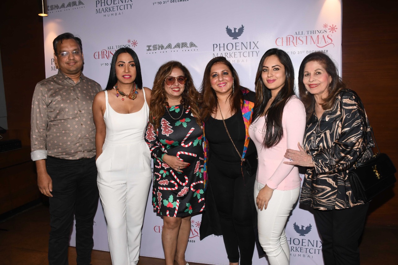 Vandana Sajnani Khattar just like last year , this year too curated a Christmas gala event for all the mommies & babies