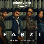 Prime Video unveils an intriguing motion poster featuring the lead cast of the upcoming crime thriller, Farzi