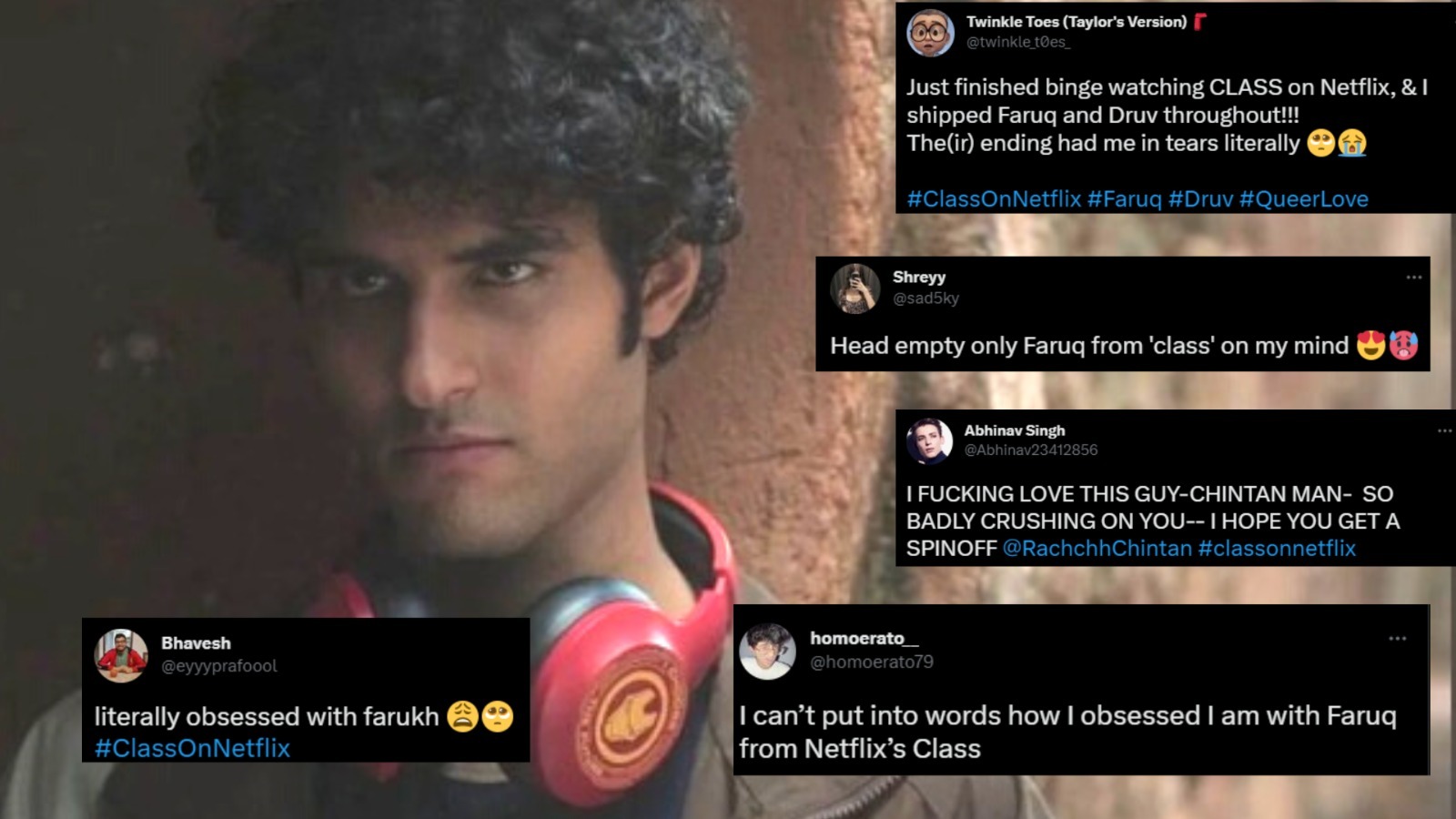 Twitterati goes gaga over Chintan Rachchh's character of Faruq Manzoor in Netflix's 'CLASS" series with some thirsty tweets - Read now