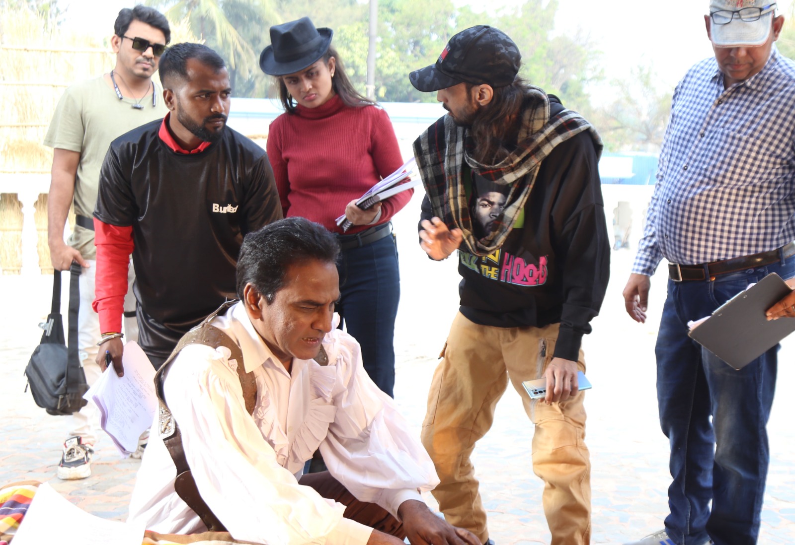 Actor Daya Shankar Pandey is a horse seller now, Shooting of director Sahil Mahala's web series King Sweety