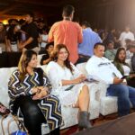 Cinebuster's Ronnie Rodrigues Presents NMIMS Youth Fest "Sattva 2023" as Guest of Honor Nisha Verma, Tariq Baray, Fazil Qureshi, Aarti Nagpal, Pankaj Berry, Mini Bansal and Bobby Vats at the closing ceremony