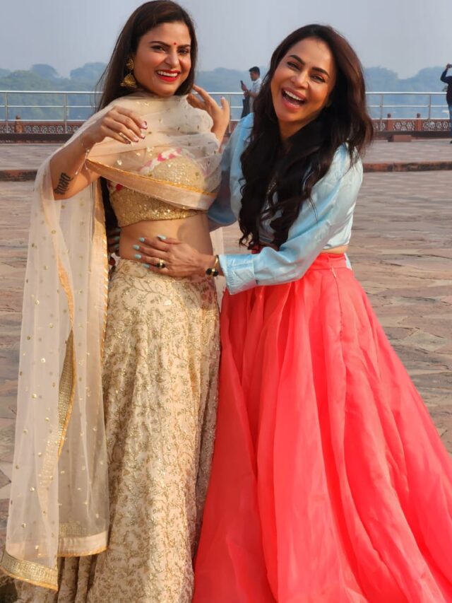 Nikita Rawal Celebrated Valentine’s Day with Sister in Agra