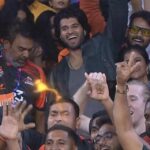 Here's how Vijay Deverakonda cheering for his team, Hyderabad Black Hawks for the next match after the consecutive wins