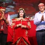 Radhe Maa distributed free rations to the needy