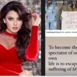 Urvashi Rautela reacts to 'Thank God Urvashi is not here' placard after Rishabh Pant's recent appearance at a match