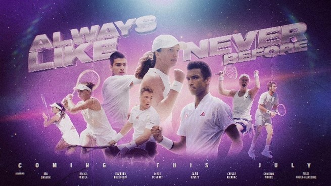 “I’ve been watching Wimbledon on TV since I was a young boy, so being part of this year’s trailer feels surreal,” says hip-hop and electronic DJ Hudson Mohawke