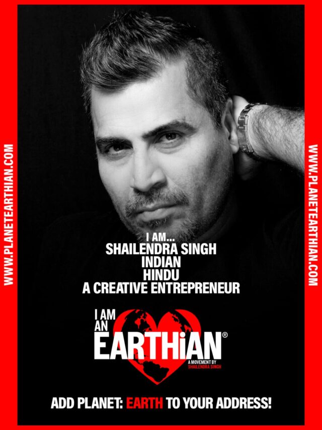 Earthian Shailendra Singh Requests Hon PM Narendra Modiji and G20 Leaders to Support Earthian Movement