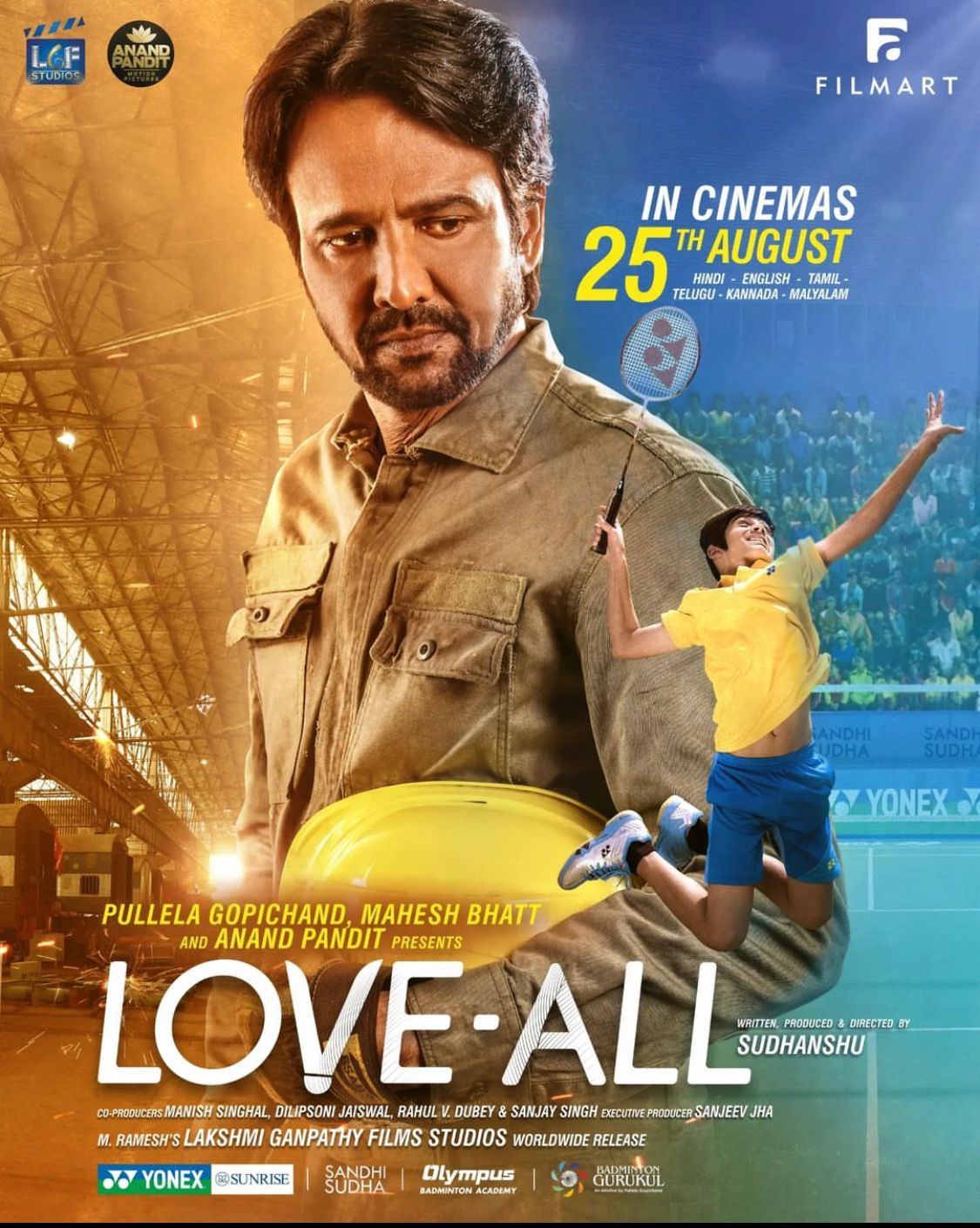 "Love All" Trailer: An Aspirational Sports Drama with Life Lessons, Says Anand Pandit