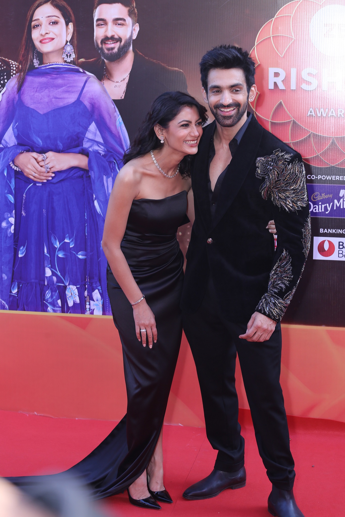 Sriti Jha and Arjit Taneja a.k.a Amruta and Virat from Kaise Mujhe Tum Mil Gaye 2