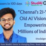 21-Year-Old Chennai Innovator Disrupts India’s AI Landscape with StudAI Genie