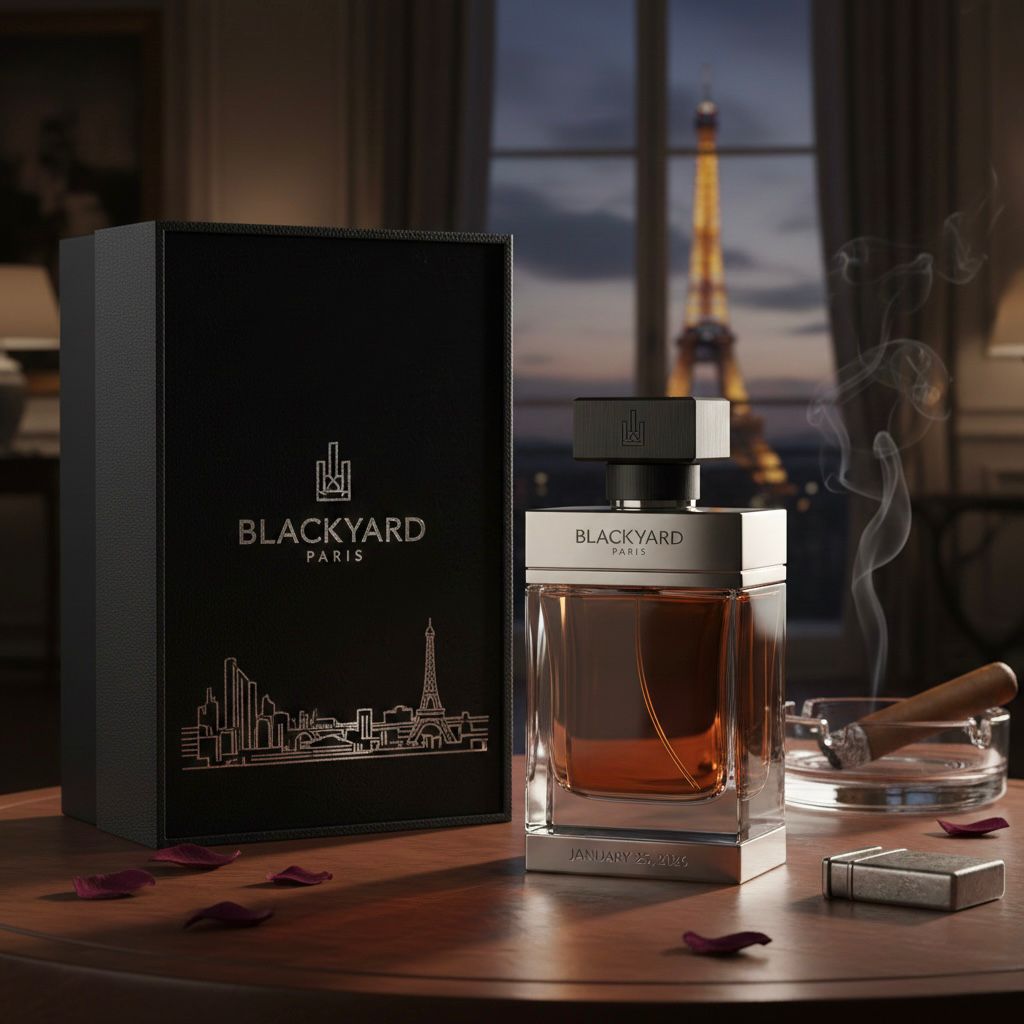 Blackyard Paris's Legend perfume is making waves in India by Manzil Pathan. 2 WhatsApp Image 2026 01 27 at 11.07.00 PM